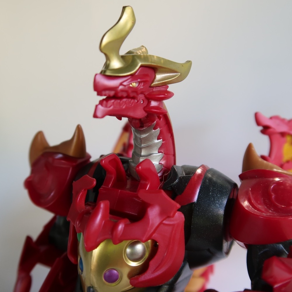 Bakugan Dragonoid Infinity Transforming Figure Large Red Dragon Wings w Brawler